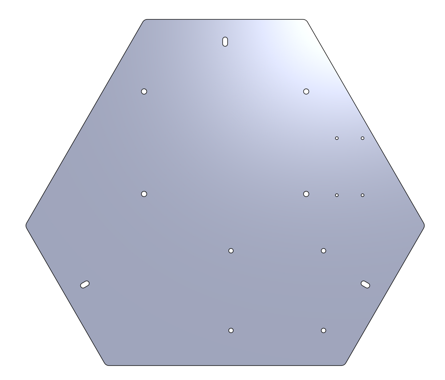 Electronics Mounting/Bottom Cover Plate