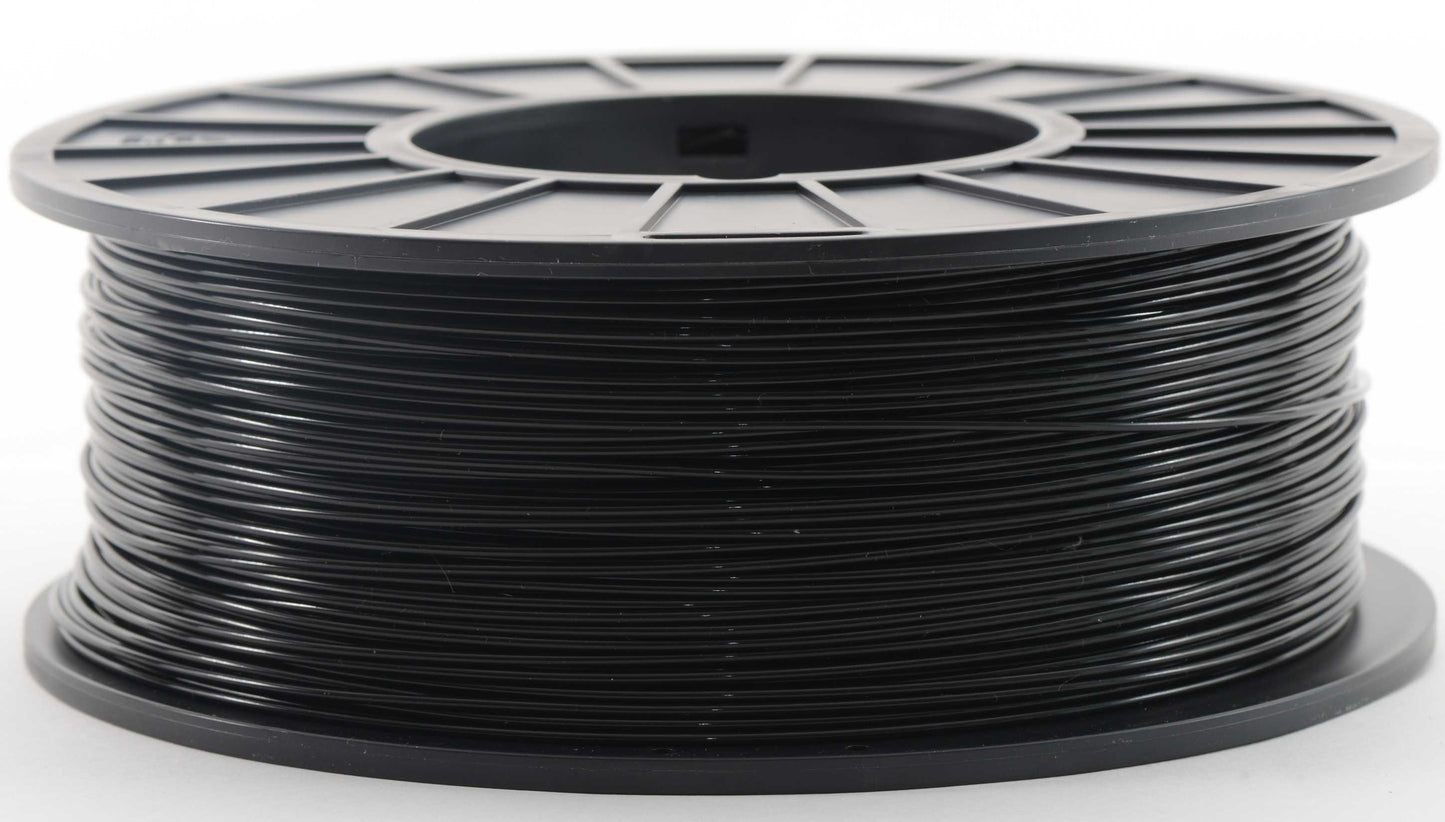 Black PLA Filament, 1.75mm, 5 lb (2.3 kg) Large Spool, NatureWorks Ingeo PLA