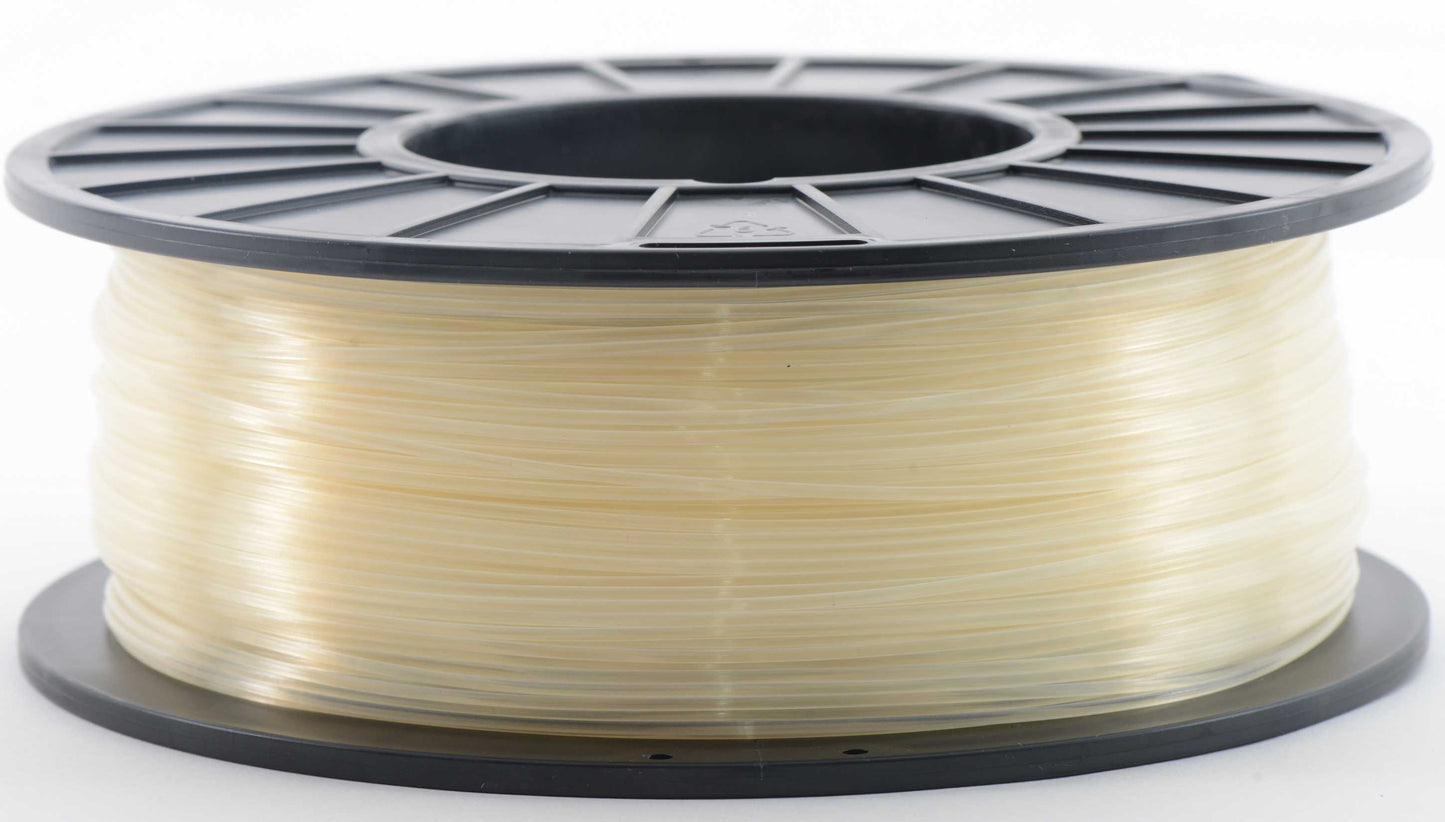 Natural PLA Filament, 1.75mm, 5 lb (2.3 kg) Large Spool, NatureWorks Ingeo PLA
