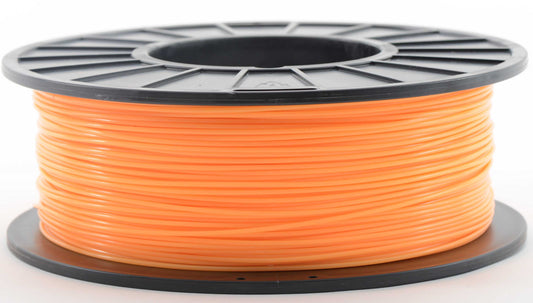 Neon Orange (Hi-Vis) PLA Filament, 1.75mm, 5 lb (2.3 kg) Large Spool, NatureWorks Ingeo D850 PLA