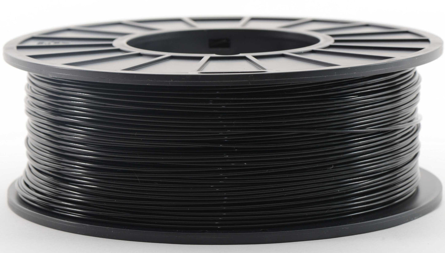 Black PLA Filament, 1.75mm, 1 kg Spool, NatureWorks Ingeo 3D850 PLA