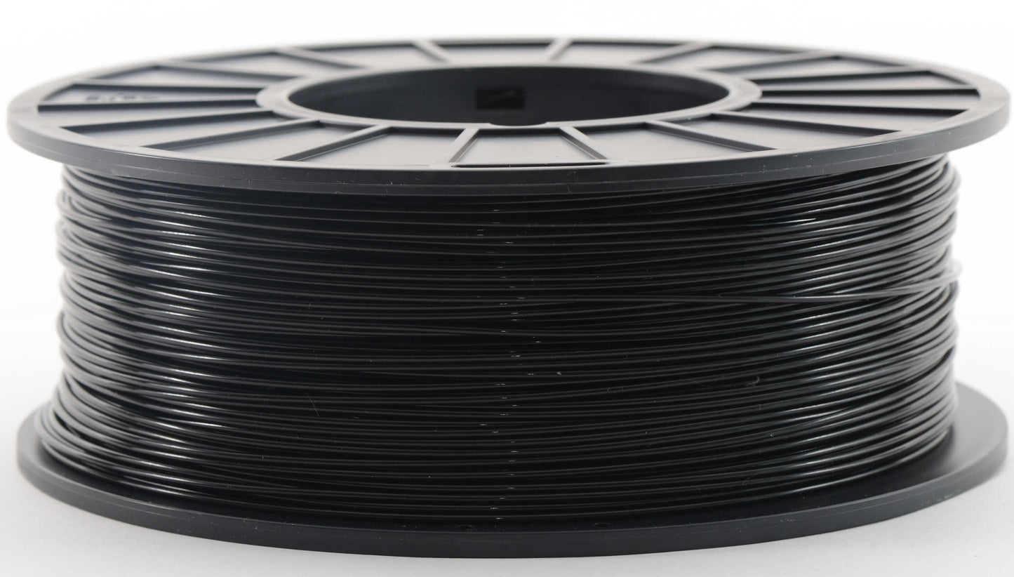 Black PLA Filament, 1.75mm, 5 lb (2.3 kg) Large Spool, NatureWorks Ingeo 3D850 PLA